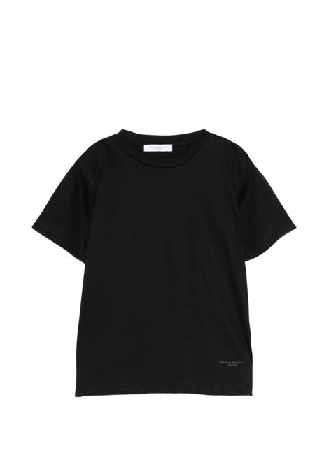 T-shirt con logo PAOLO PECORA KIDS | PP4219NERO